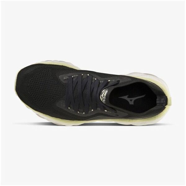 Mizuno Wave Neo Ultra 女 慢跑鞋 運動 路跑 輕量 避震 襪套式 黑黃白 [J1GD223473], , large
