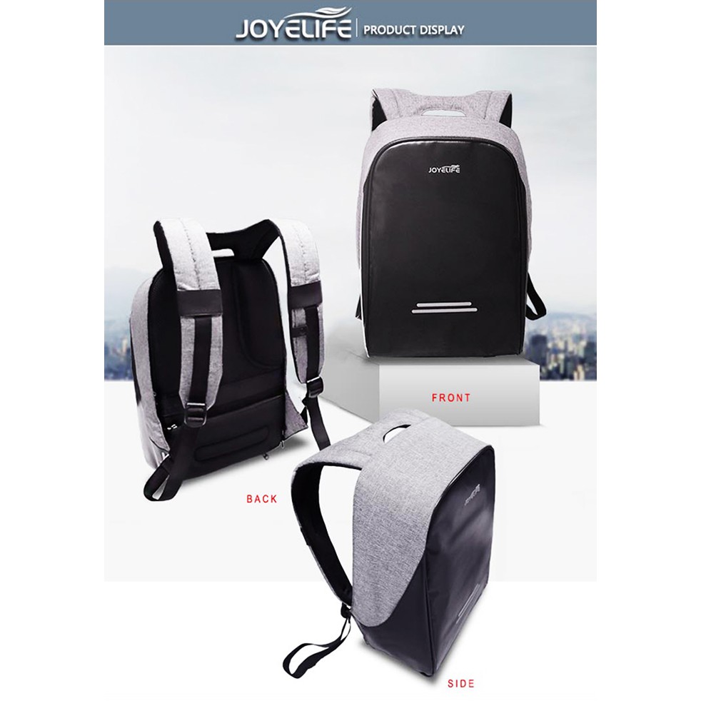金德恩 GS MALL Joyelife 智能防盜背包 防盜包 雙肩 背包 Joyelife 智能包 雙肩背包 雙肩包, , large