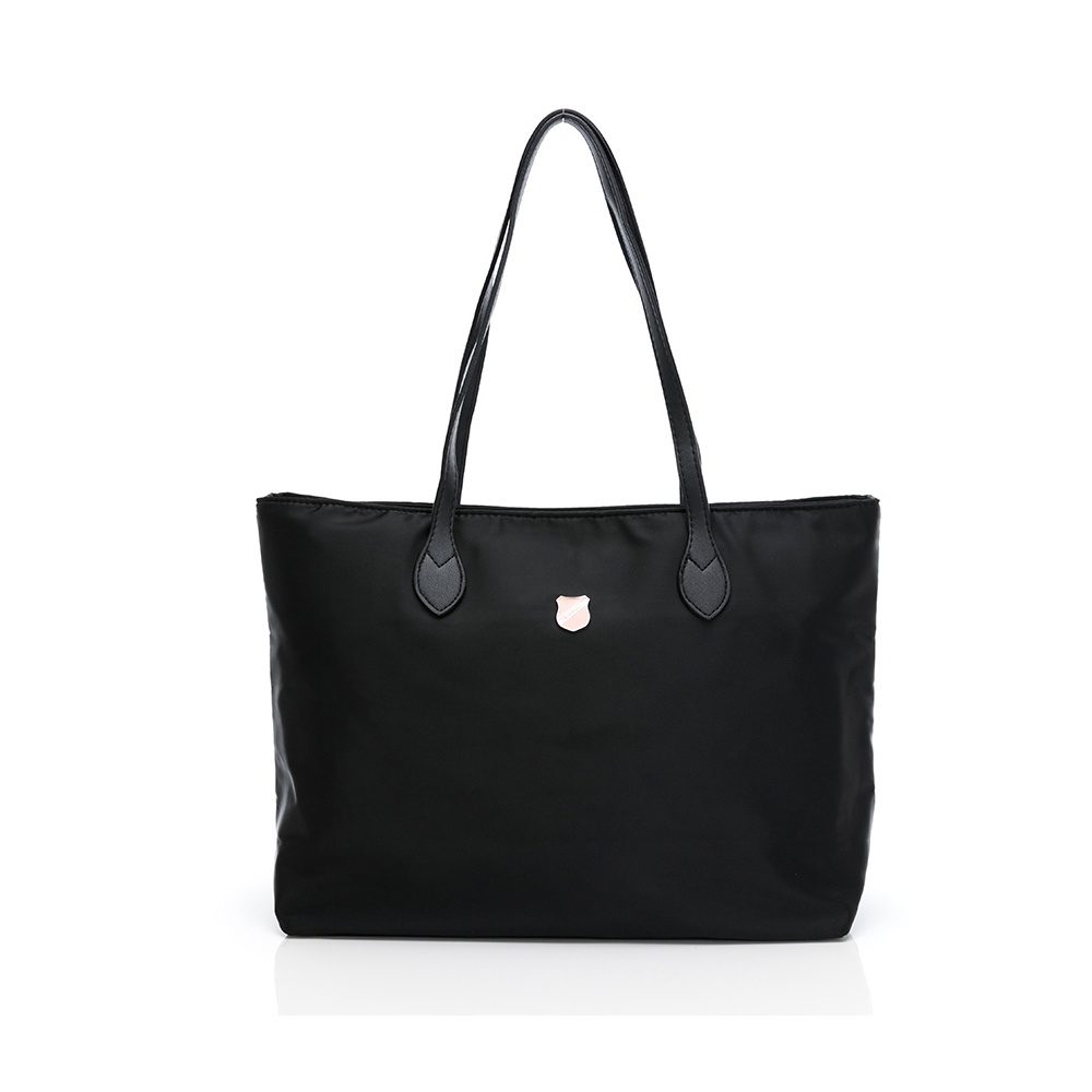 SPRING-質感尼龍托特包大肩背包商務輕便肩背包-多色, , large