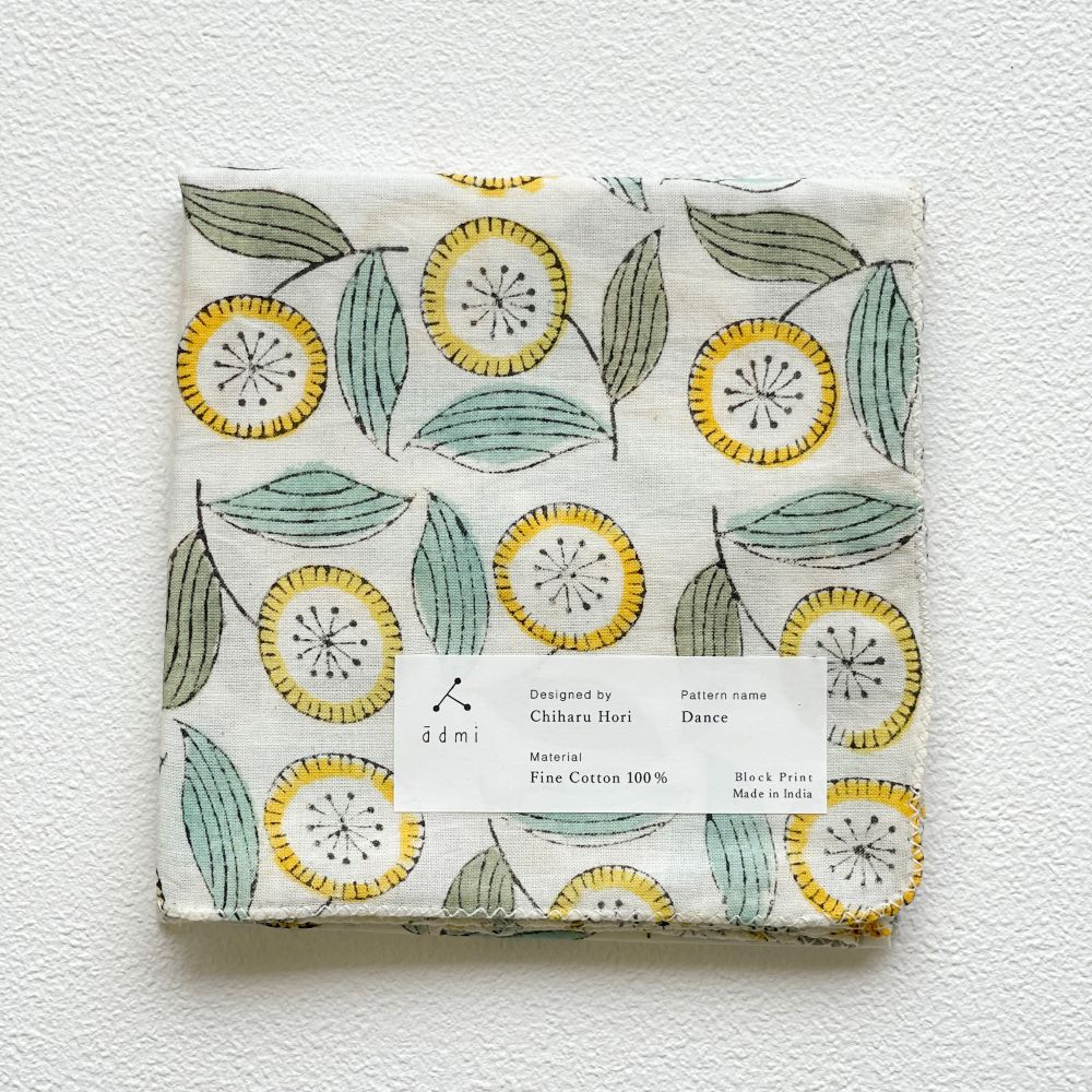 admi 100% cotton 45x45 cm handkerchief (Dance 11), , large