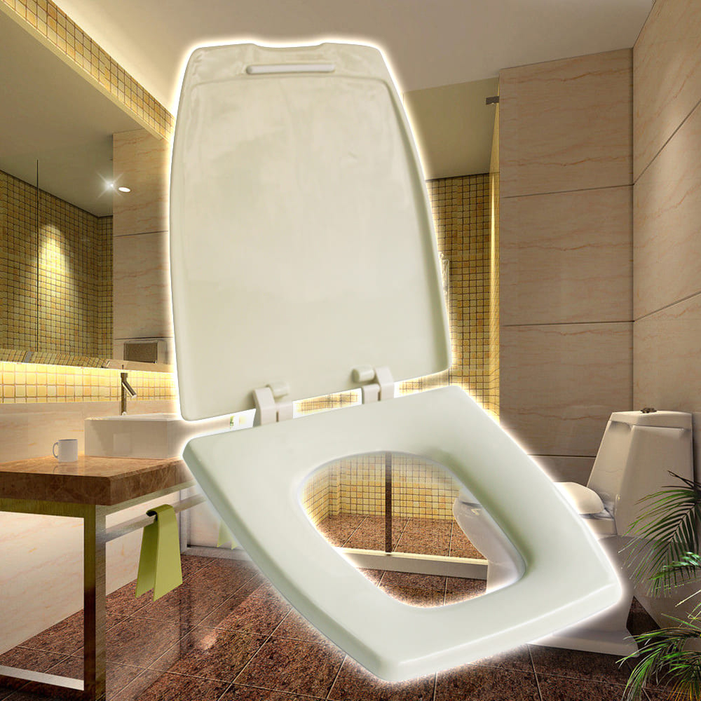 GS MALL 台灣製造 通用型方型下鎖式馬桶蓋 適用TOTO 電光 和成 通用馬桶蓋 下鎖式馬桶蓋 馬桶 方型馬桶蓋