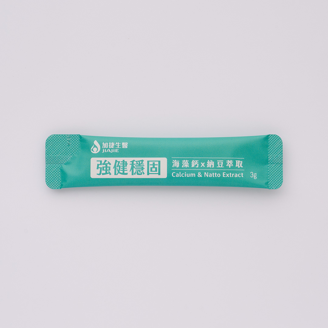 [加捷生醫] 強健穩固 海藻鈣x納豆萃取粉包, , large