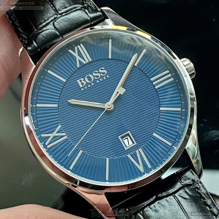 [TIMEMASTER] BOSS watch, 42mm, HB1513553, , large