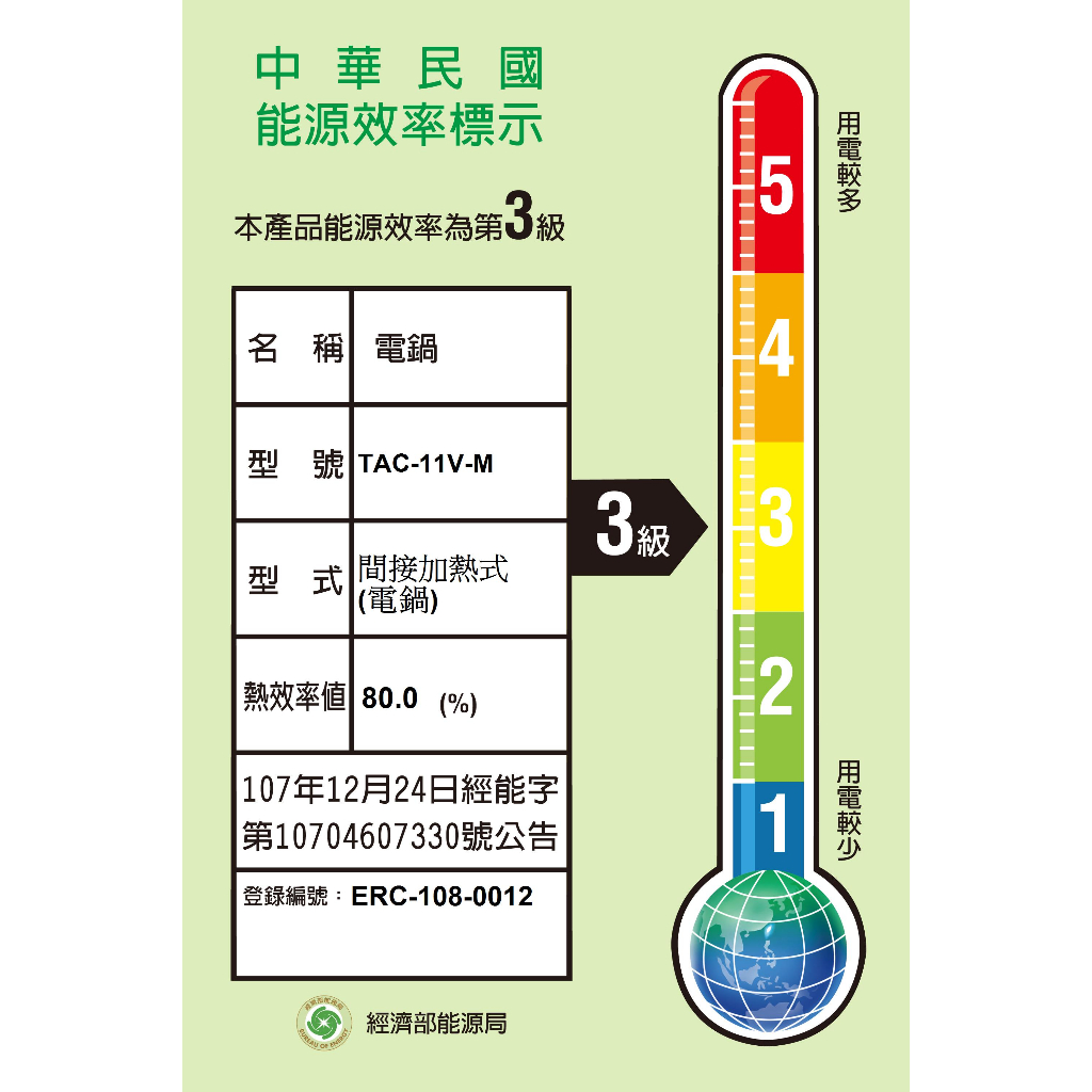 大同 11人份百年不鏽鋼電鍋 TAC-11V-MW, , large