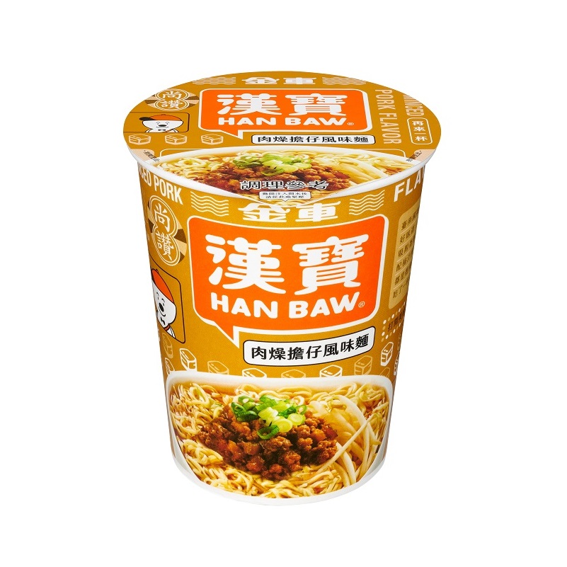 Minced pork flavored noodles 72g, , large
