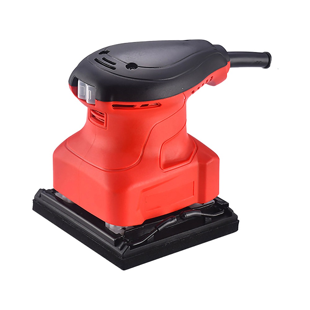 小型平板方型砂光機110V送1片砂紙(紅), , large