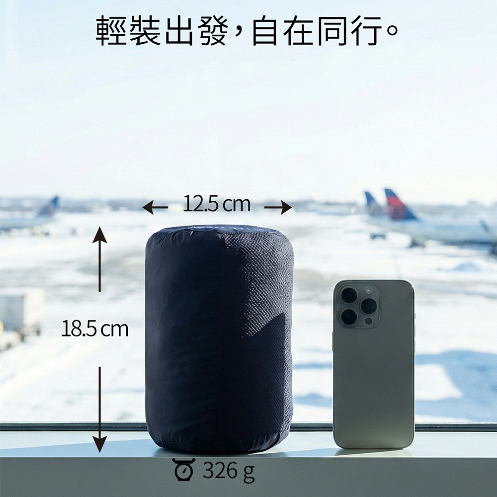 Fleece Travel Blanket (E651) Dark Grey, , large