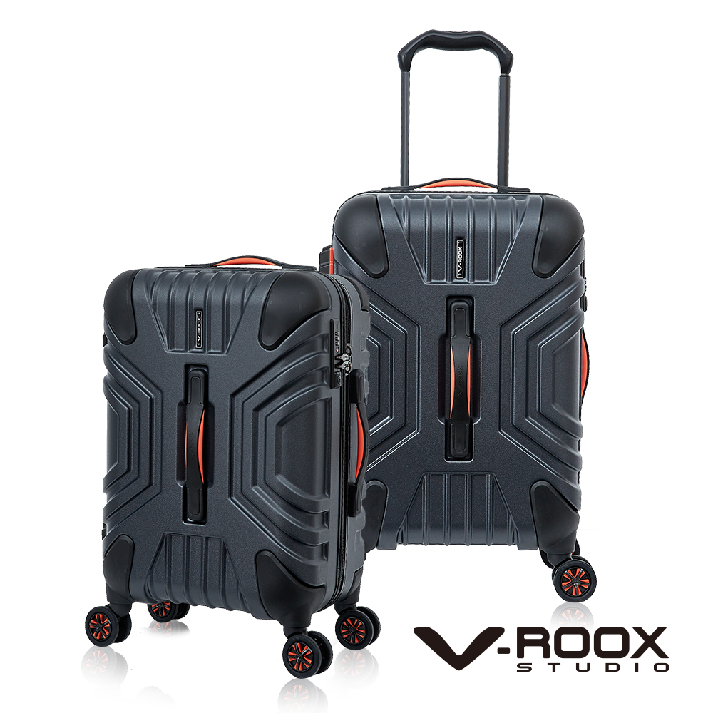 【PANTHEON PLAZA】展示品限量出清 V-ROOX SH1IELD 20 27吋 神盾硬殼雙層防爆拉鍊胖胖箱 硬殼拉鍊箱 SHIE-59239 / 59240五色可選, , large