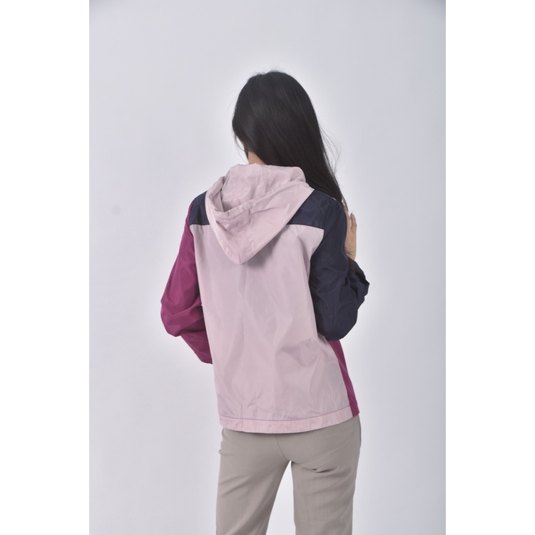 (S) outdoor跳色粉色外套二手衣, , large