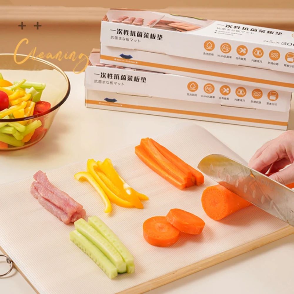 No-wash cutting board