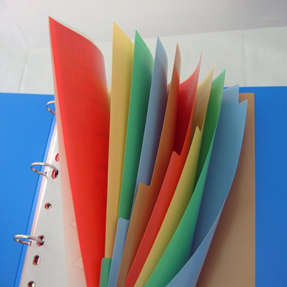 【龍品文創】華富 IX902 十段 PVC分段紙-1包, , large