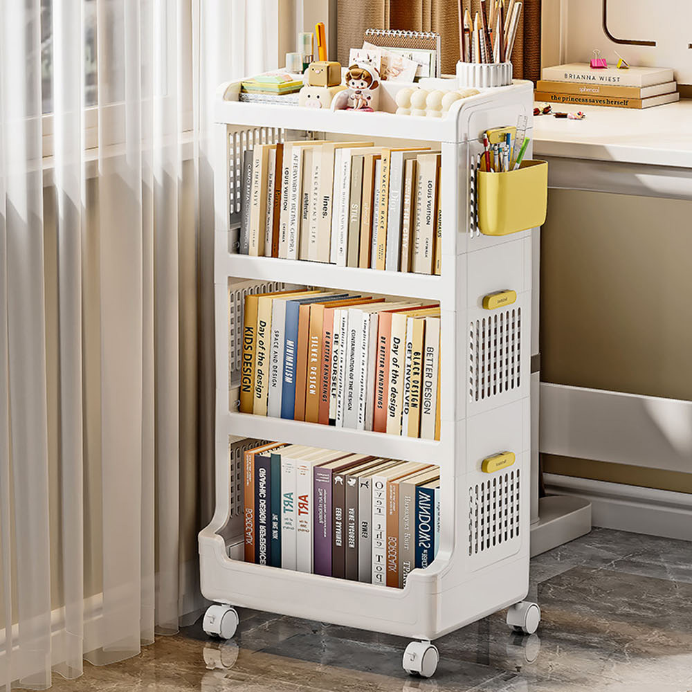 【AOTTO】三層可移動洞洞板折疊收納架(AS-209)