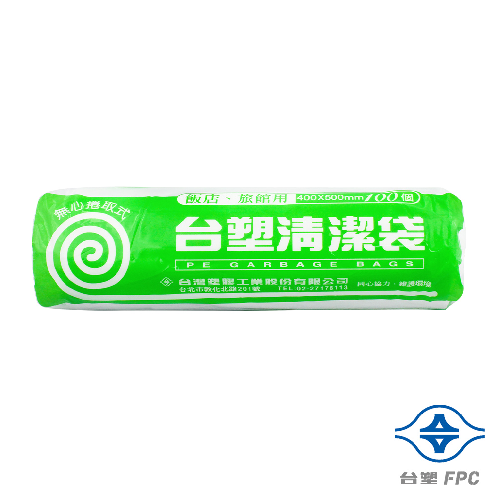 [淳安] 台塑 實心 清潔袋 垃圾袋 (特小) (透明) (10L) (40*50cm) X 15捲 免運費, , large