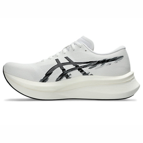 Asics Magic Speed 4 男 慢跑鞋 緩衝 彈力 白 黑 [1011B875-101], , large