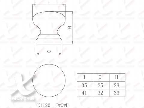 【協進五金】木把手原色(松木), , large