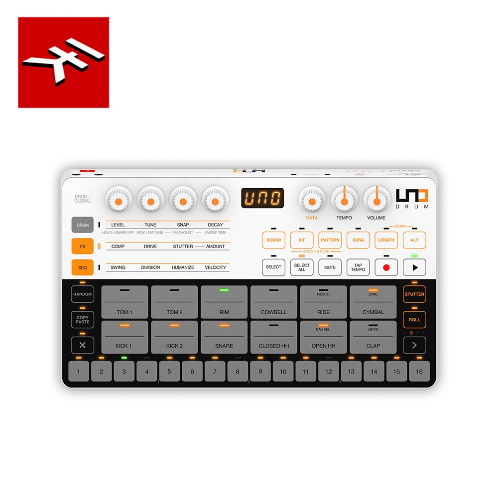 IK Multimedia UNO Drum 輕便型創作鼓機工作站【敦煌樂器】, , large