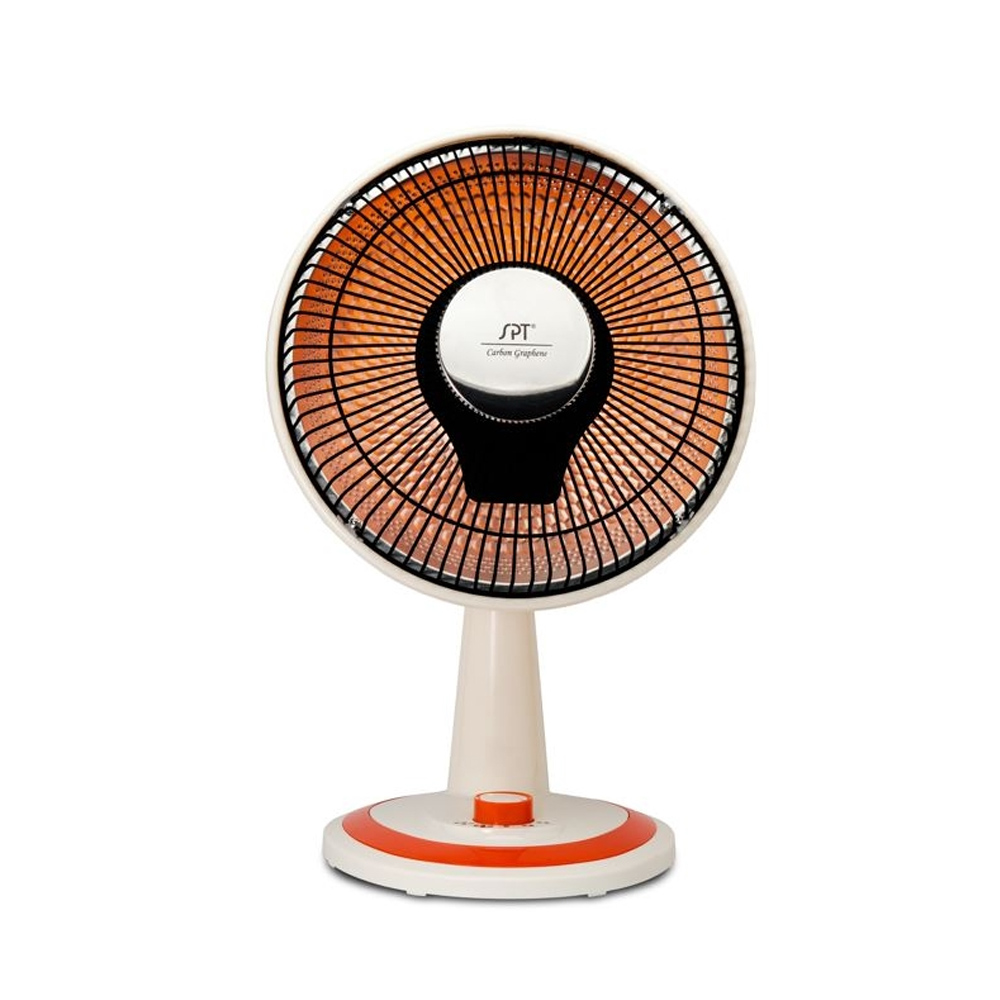 SPT Sunpentown 30cm Carbon Graphene Oscillating Timer Electric Heater SH-6024S, , large
