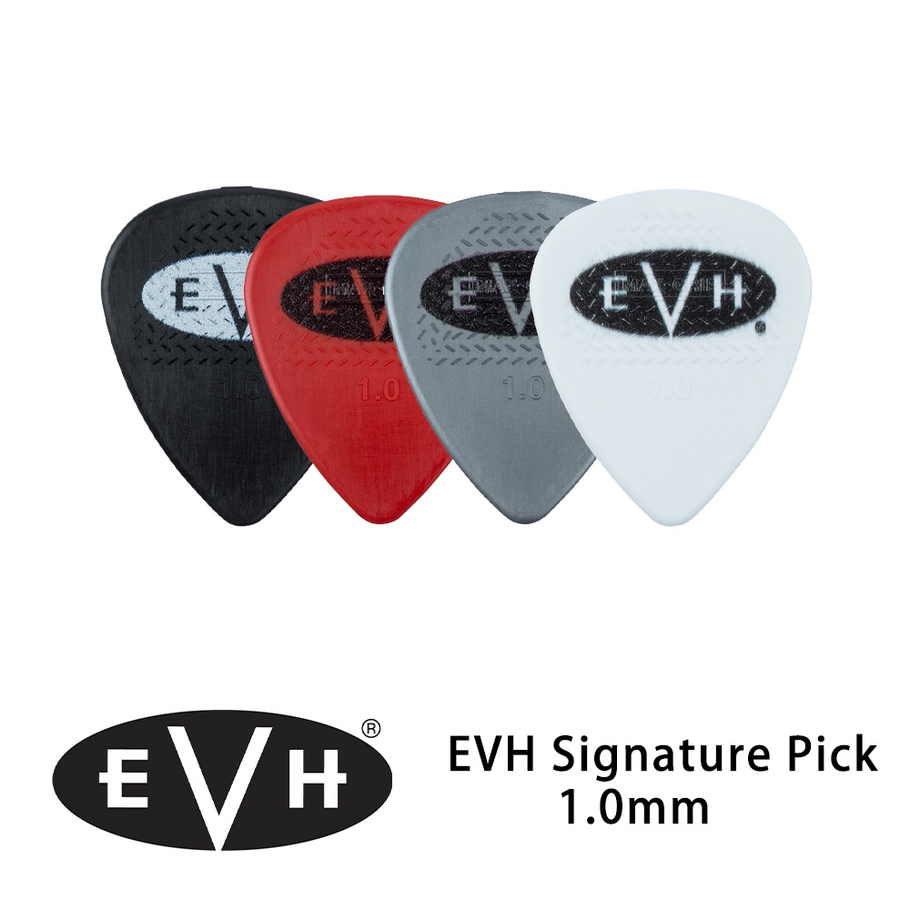 EVH Signature Guitar Pick 1.0mm 六件組(四色可選)【敦煌樂器】, , large