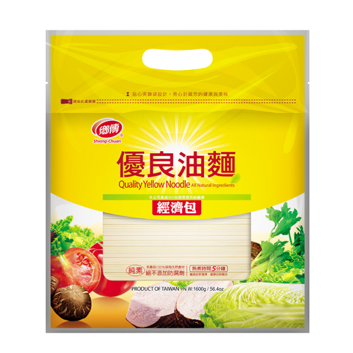 鄉傳優良油麵經濟包1600g, , large