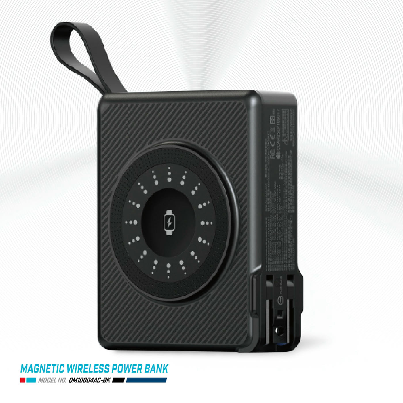 ENERGIZER 10-in-1 Wireless Power Bank 10000mAh QM10004AC Black - Official Distributor, , large