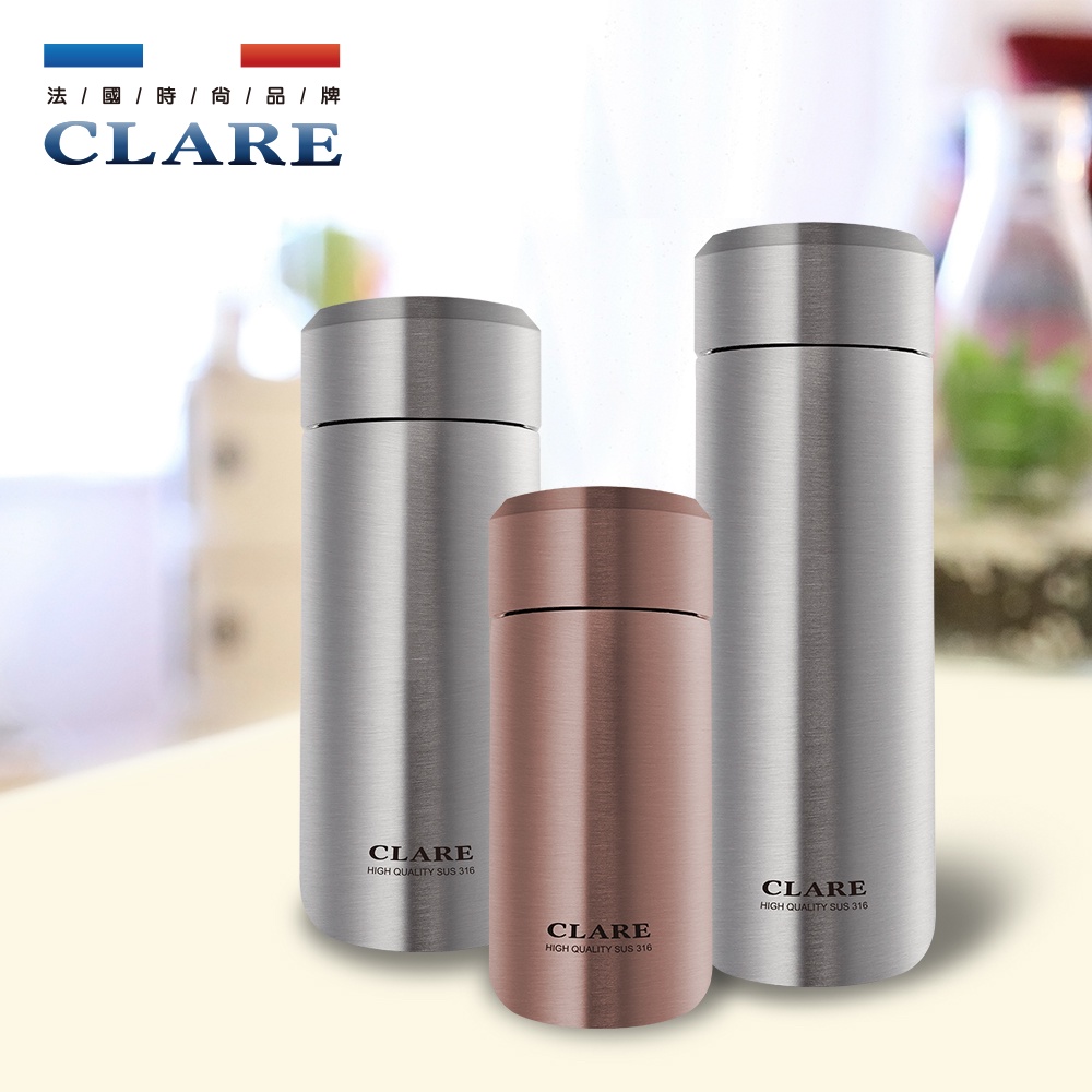CLARE 可蕾爾 316不鏽鋼陶瓷保溫杯 神氣貓500cc-Leidea樂德兒, , large