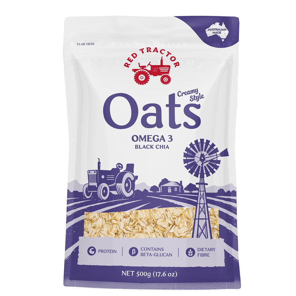 RT Black Chia Instant Oats, , large