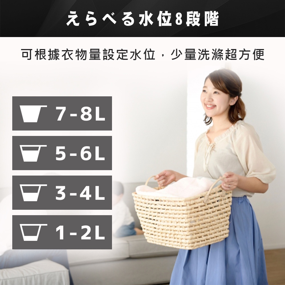 TAIGA 5KG Mini Fully Automatic Top-Load Washing Machine CB1066, , large