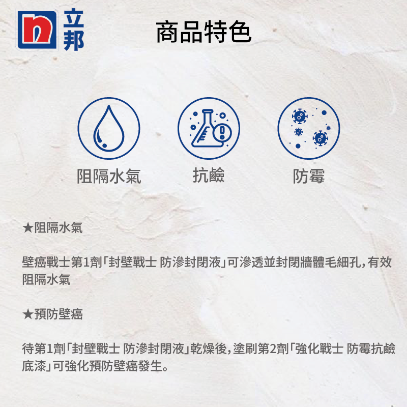 〔立邦〕壁癌戰士全能包(2公升組) 福利品, , large