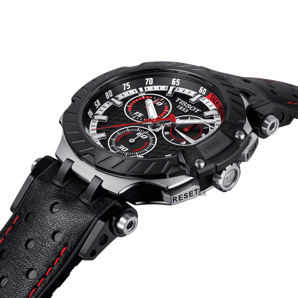 TISSOT天梭 T-RACE MOTOGP 2020 限量賽車錶-43mm  T1154172705101, , large