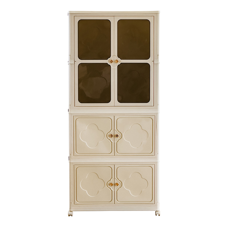 Plastic storage cabinets, , large