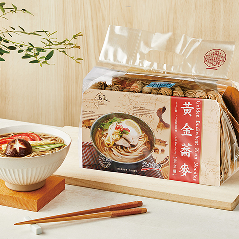 【千歲本舖】玉民黃金蕎麥 黃金麵 3包組, , large