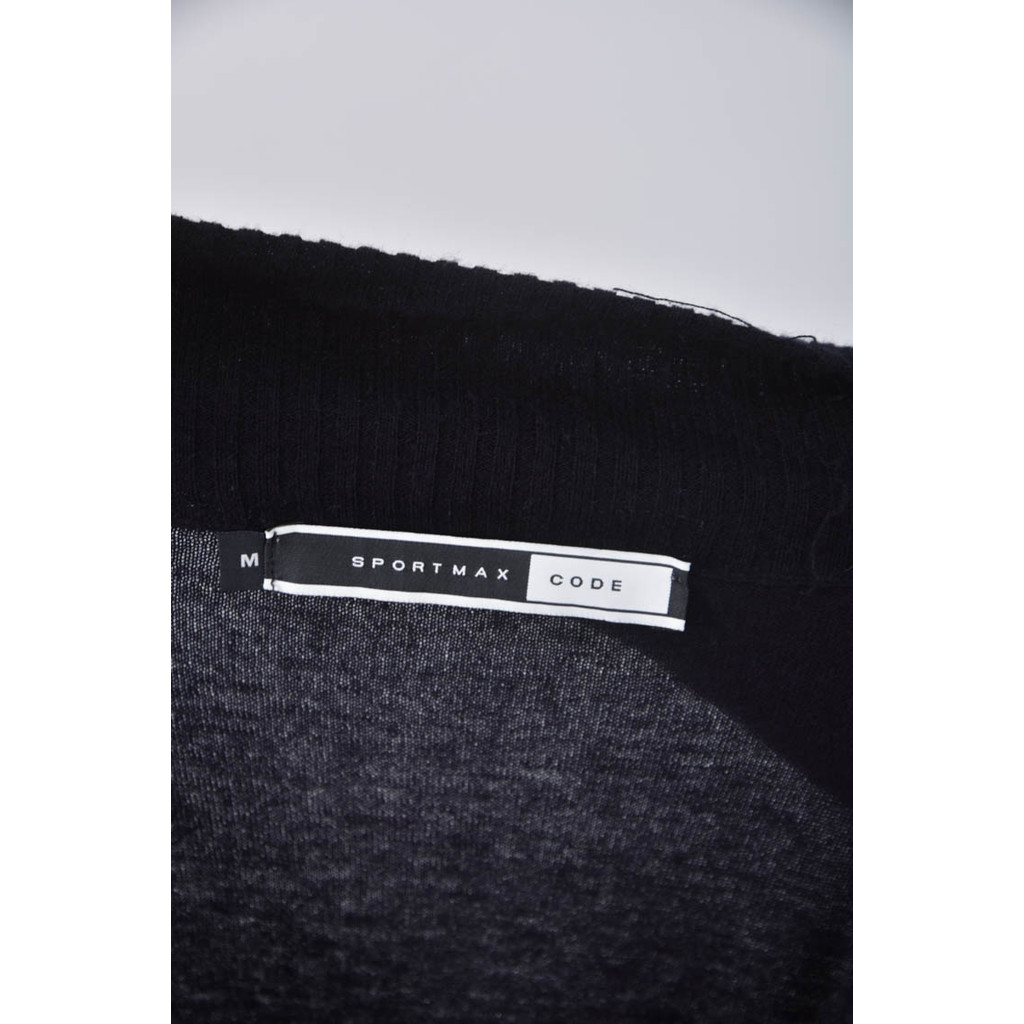 (L) sportmax排扣黑色外套二手衣, , large