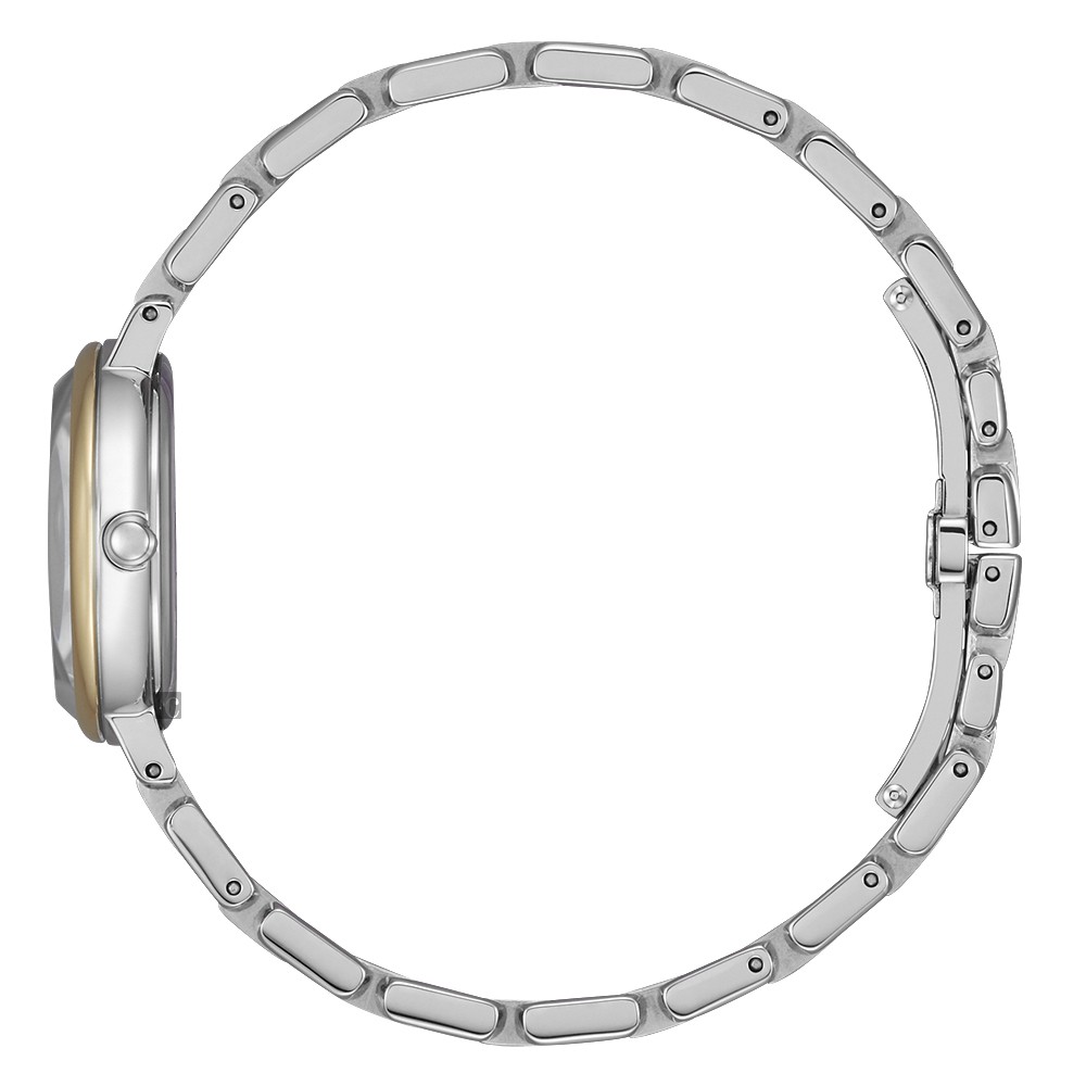 CITIZEN 星辰 L系列 限量 光動能大三針白蝶貝女錶 EW5586-86Y, , large