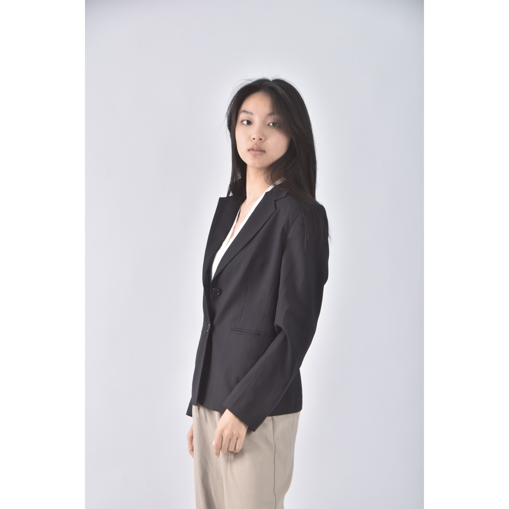 (S) office star西裝黑色外套二手衣, , large