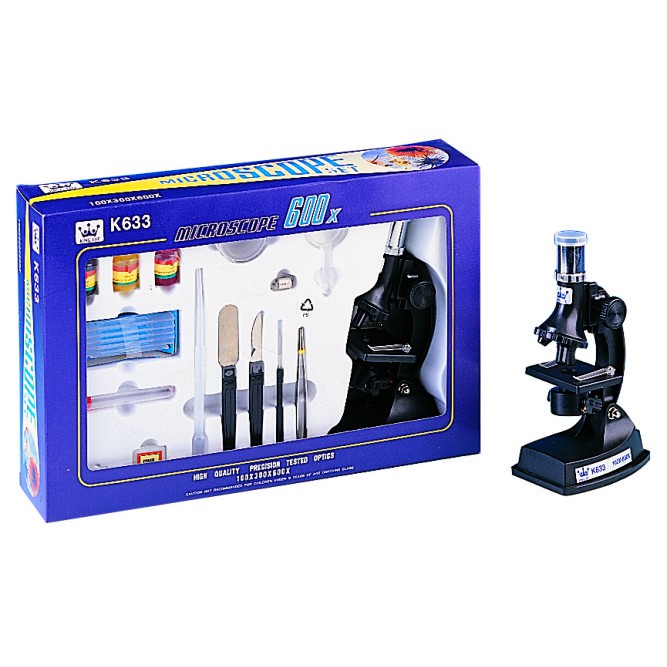 徠福 Life 顯微鏡(K633)規格:100、300、600倍(附燈)