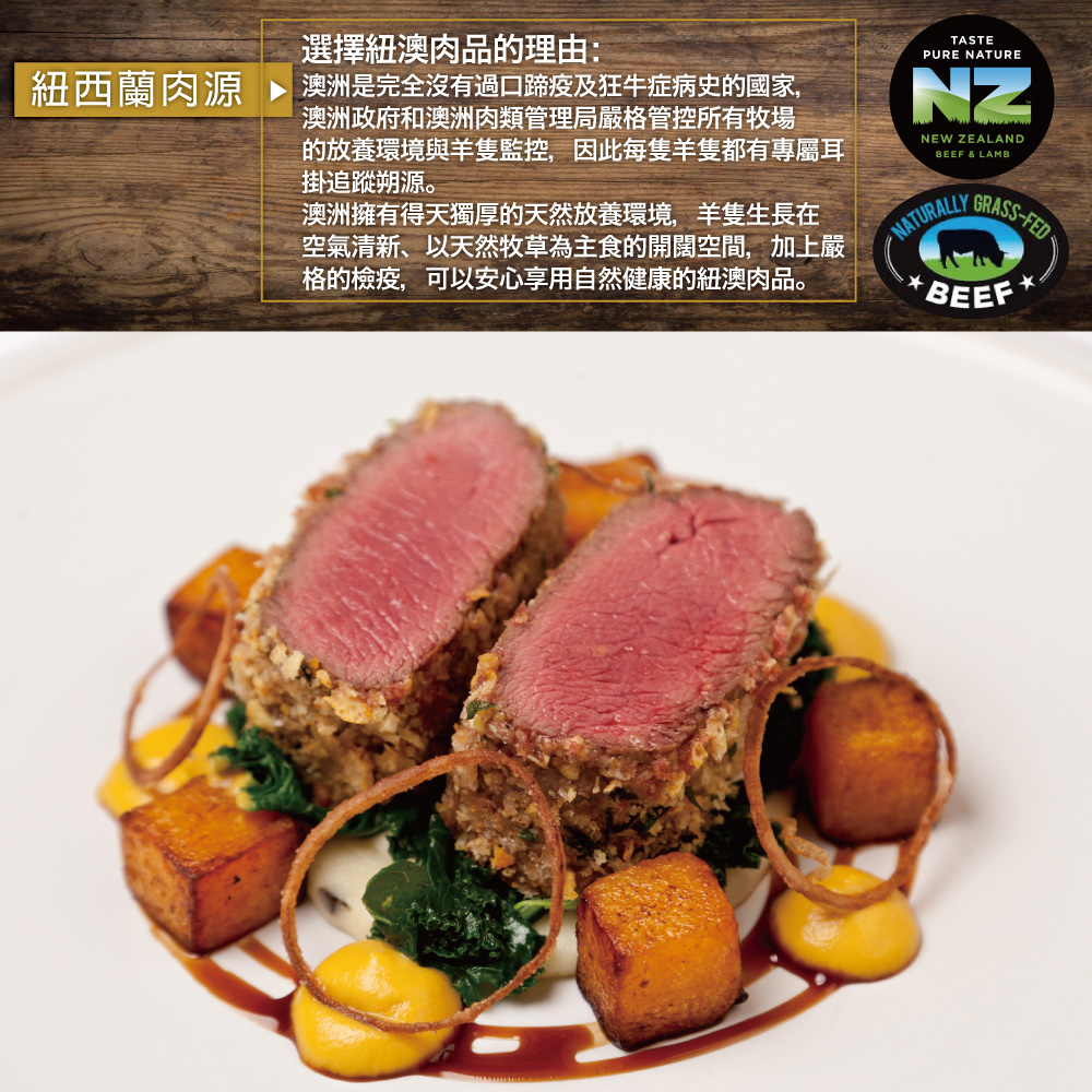 New Zealand Lamb Hind Leg Tenderloin, , large