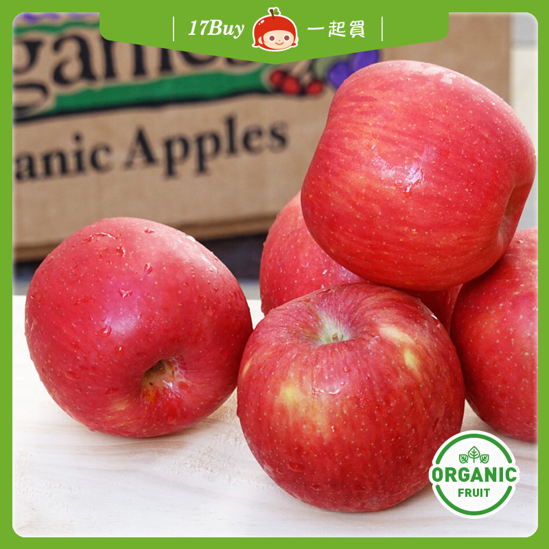預購免運★5個工作日內出貨【一起買】華盛頓有機Fuji 富士蘋果 / 經濟箱40-44顆
