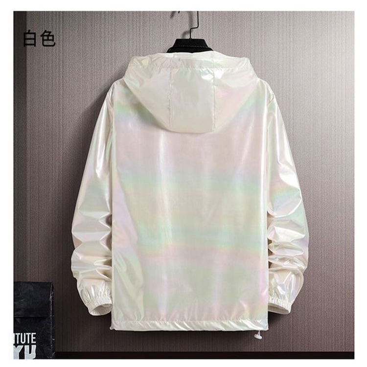 【CITY STAR】夏季男款冰絲炫彩輕薄防曬外套, , large