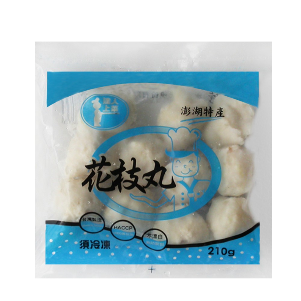 【達人上菜】花枝風味丸 195gx3包組, , large