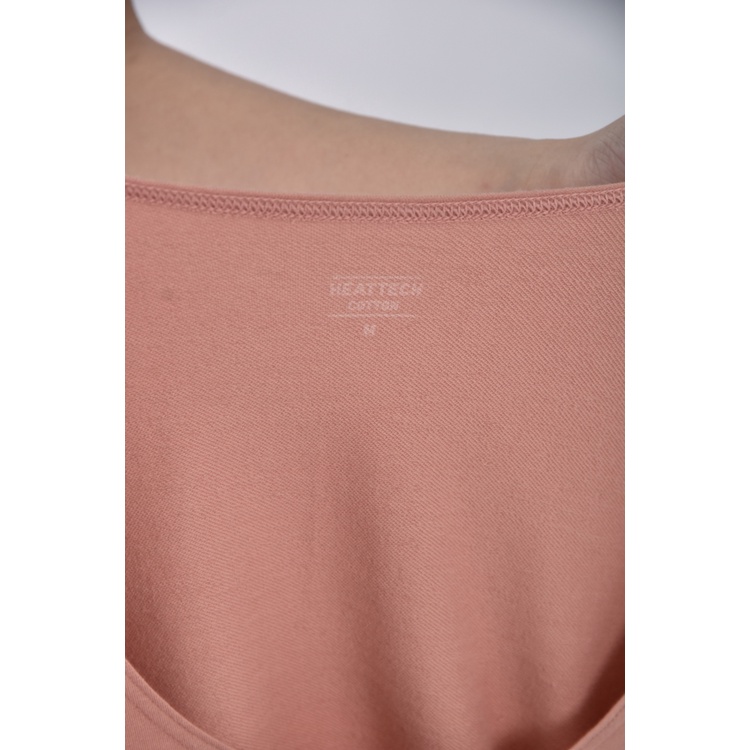 (S) 【安于晴Charlene私服】uniqlo質感棉質橘色長袖上衣二手衣, , large