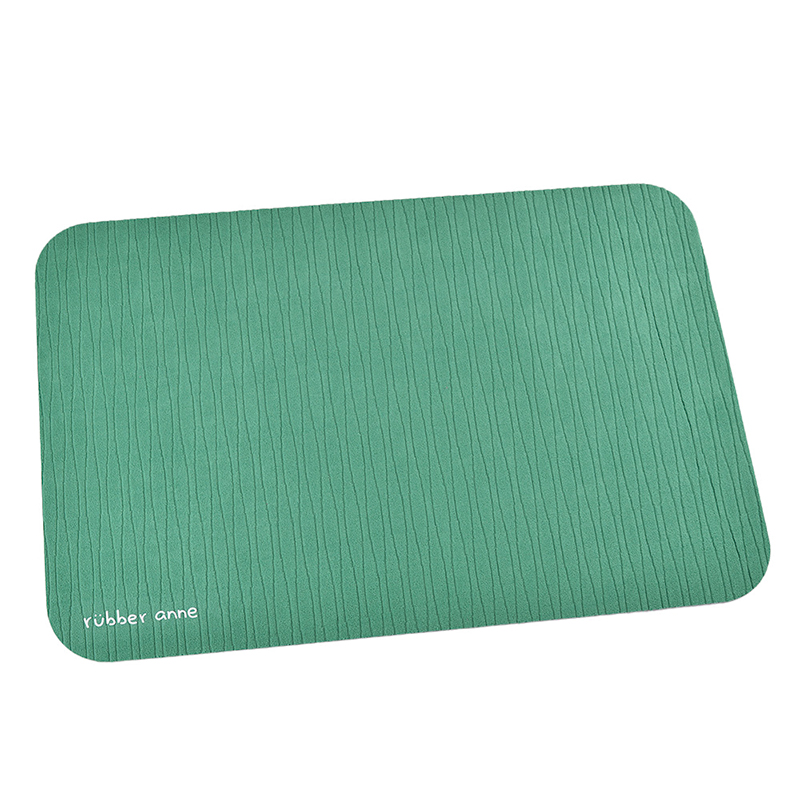 【Monster】 Soft Diatomaceous Earth Fabric Absorbent Mat (60x40cm) – Wave Vitality Green, , large