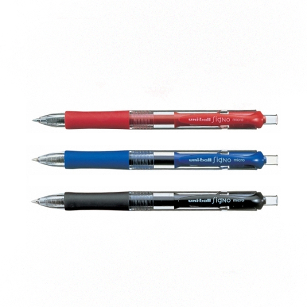 【三菱Uni】自動中性筆 0.5mm 2支入/組 UMN-152(黑/紅/藍)  -  多款可選, , large