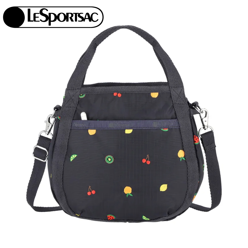 |快速出貨|Lesportsac Small Jenni 斜背手提兩用包 -鮮果彩繡, , large