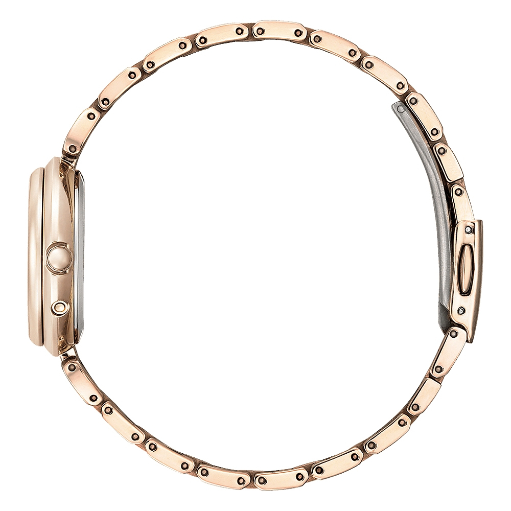 CITIZEN 星辰 XC 希望之鑰 限量鈦 光動能電波女錶 ES9464-52B, , large