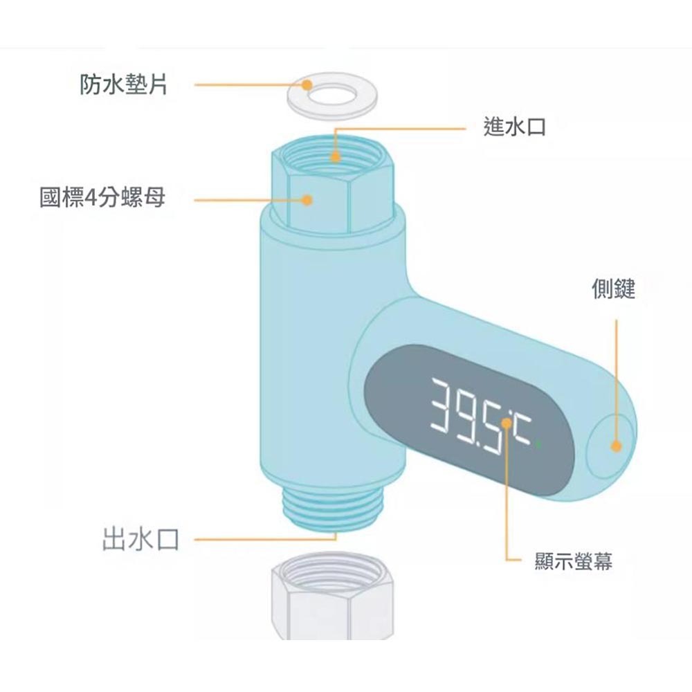 Zhinuan Water Thermometer 2nd Generation, , large