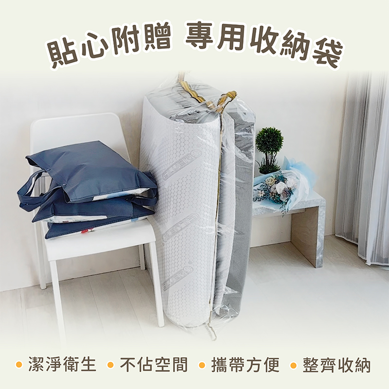 ［熊棉］銀離子記憶舒壓床墊｜3.5尺｜, , large