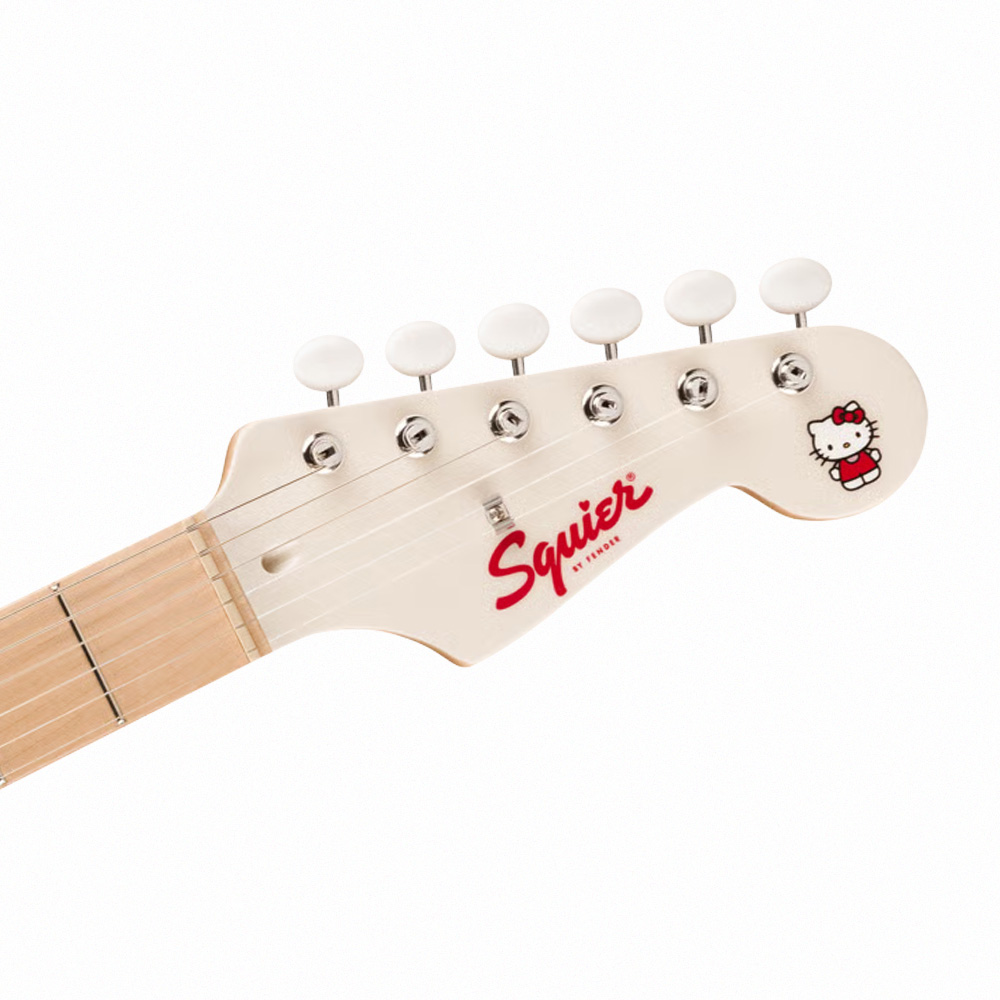 Squier Hello Kitty Stratocaster 50週年紀念款 聯名款電吉他 白色, , large