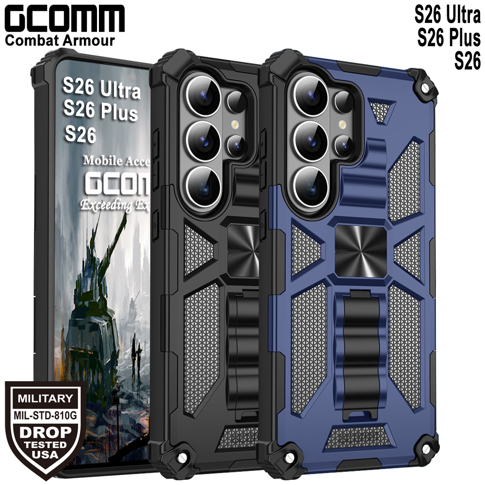 GCOMM 三星 S26 Ultra 軍規戰鬥盔甲保護殼 Combat Armour 藏青戰甲, , large