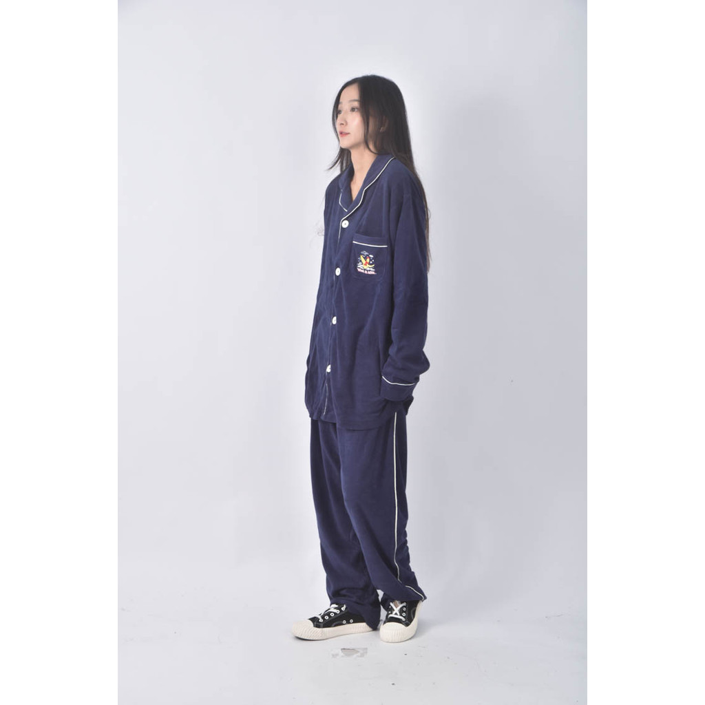 (3XL) want it isnt圖案睡衣藍色套裝二手衣, , large