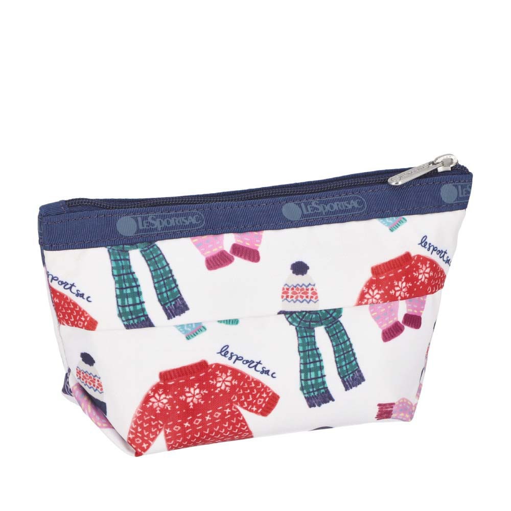 |快速出貨|Lesportsac Small Sloan Cosmetic 小型收納梯形化妝包/ 暖冬時尚, , large